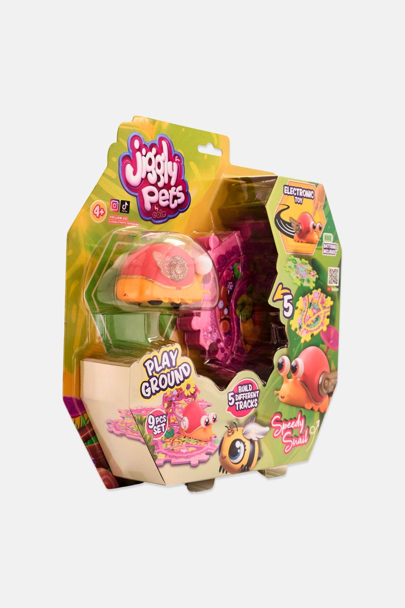 Jiggly Pets حلزون سريع مع ملعب - Image 2